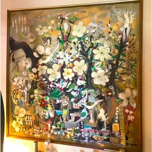 JT Cuevas original signed oil painting